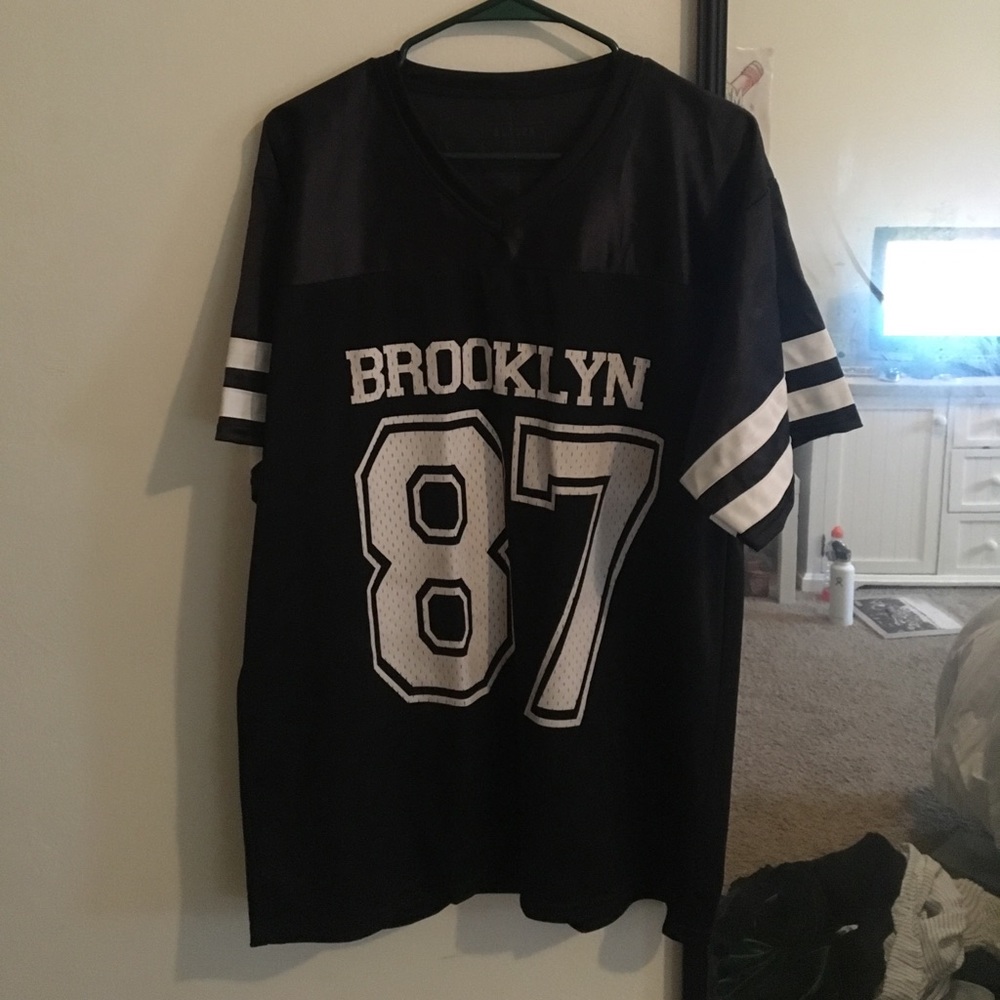 Oversized jersey dress